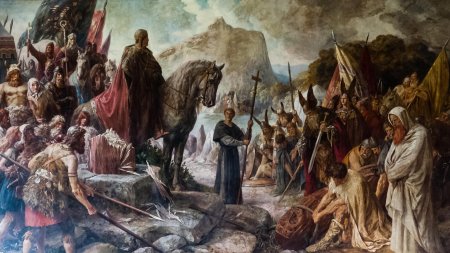 Коронация карла великого картина