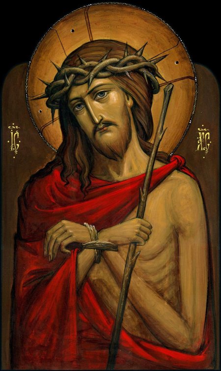 Икона иисус христос в терновом венце