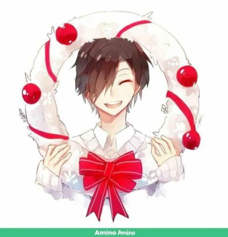 Аниме новый год парни