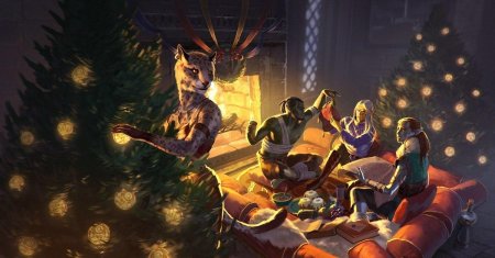 The elder scrolls новый год