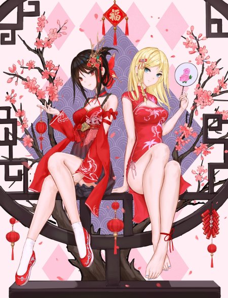 Аниме девушка красивая