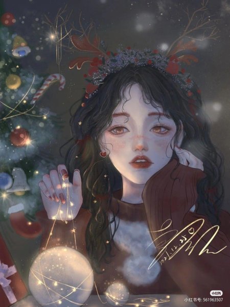 Арты новогодние