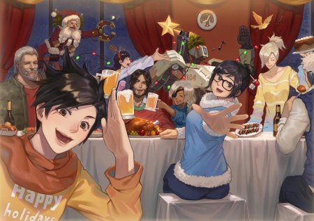 Овервотч рождество