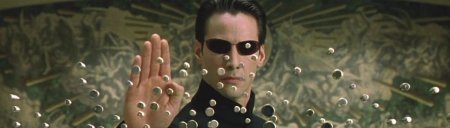 Нео останавливает пули