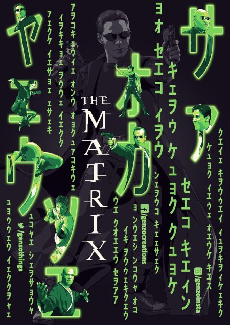 Постер матрица