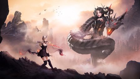 Дракон девушка