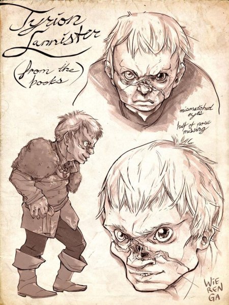 Тирион ланнистер арт книжный