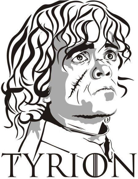 Тирион ланнистер рисунок