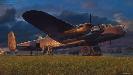 Британский бомбардировщик ланкастер