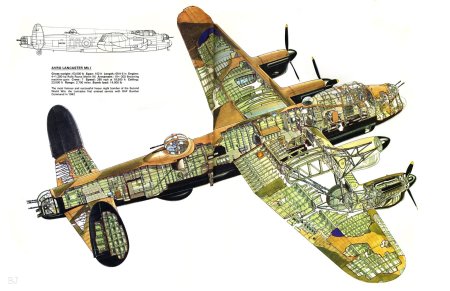 Avro \ lancaster\ cutaway model