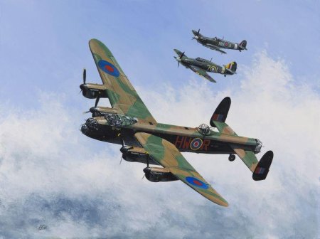 Avro lancaster бомбардировщик