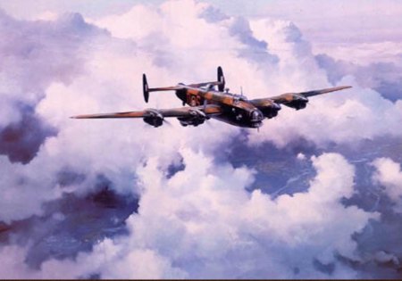 Авро ланкастер бомбардировщик