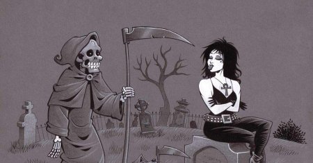 Терри пратчетт и смерть арт