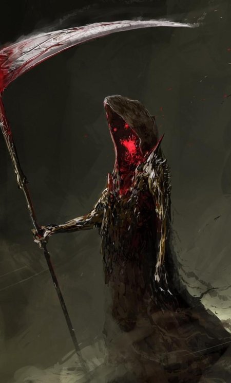 Жнец с косой