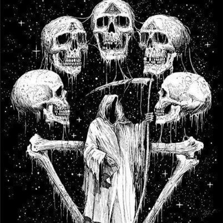 Скелет страшный