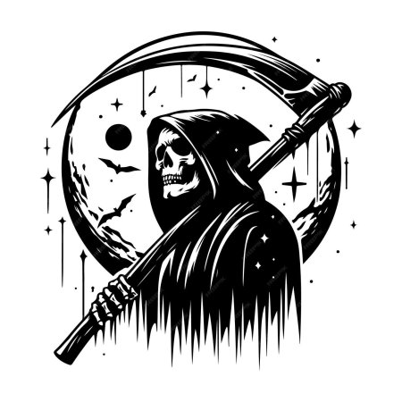 Смерть тату эскизы