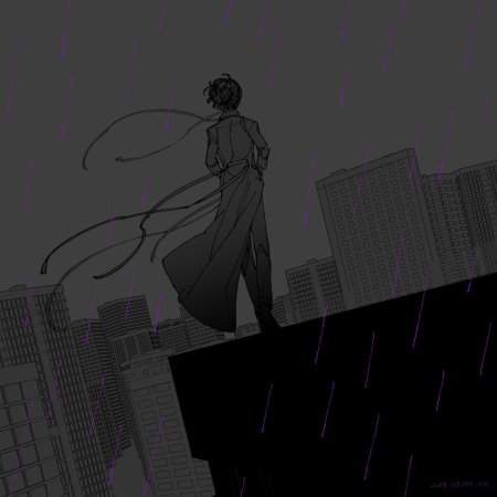 Дадзай осаму прыгает с крыши