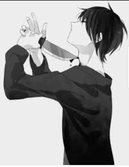 Аниме грустный парень