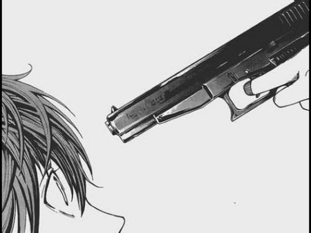 Пистолет аниме