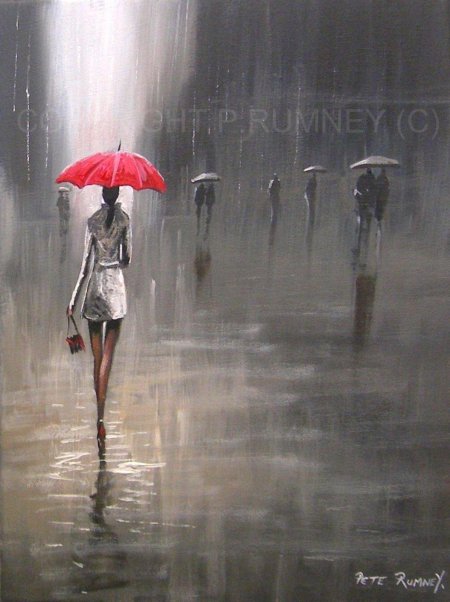 Pete rumney художник rain