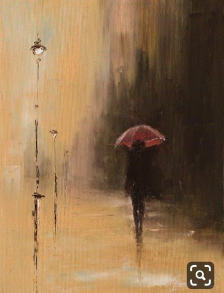 Картины с дождем