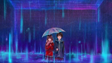 Дождь аниме