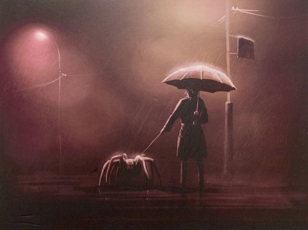 Картины с дождем