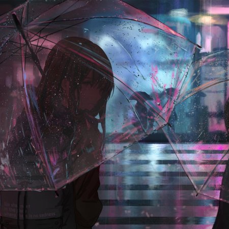 Грустная аниме