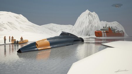Концепт подводной лодки арктур