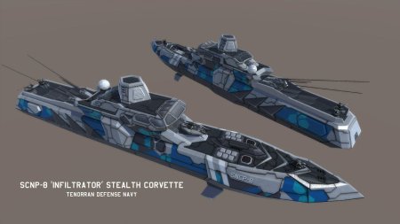 Десантный корабль стелс концепт