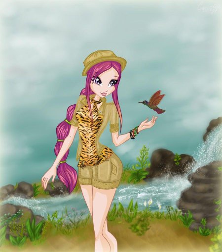 Винкс рокси фан арт