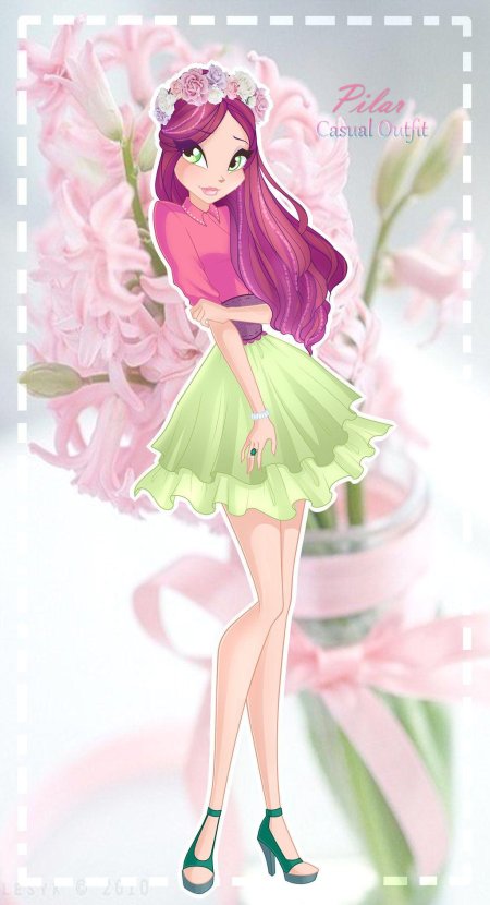 Винкс рокси в платье