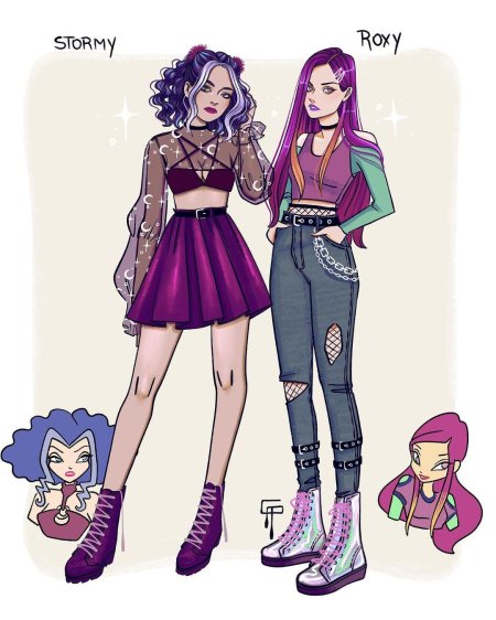 Винкс в современном стиле