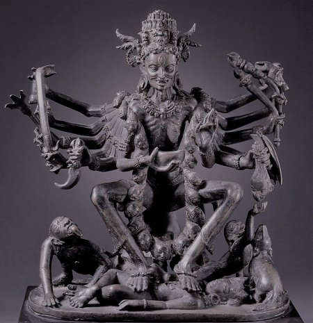 Богиня кали скульптура