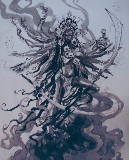 Кали зов тьмы богиня