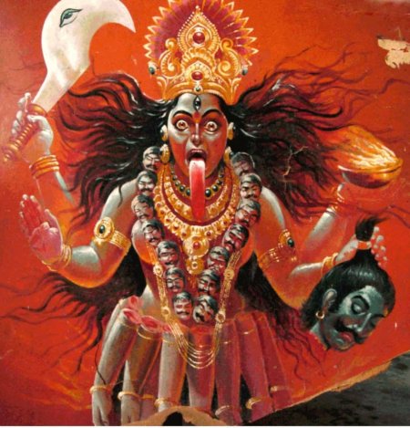 Кали индийское божество