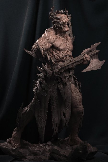 Демонические скульптуры