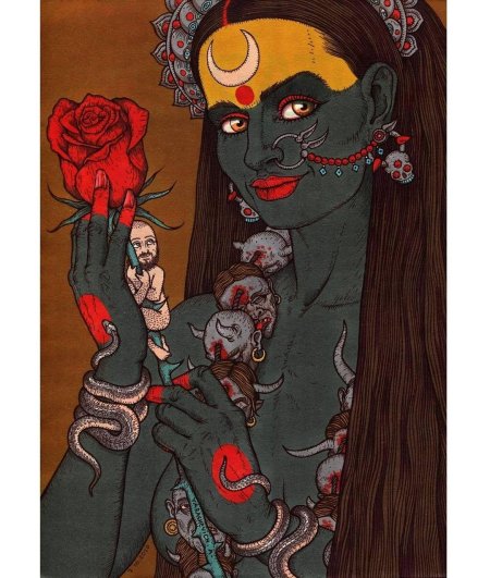 Индийская богиня смерти кали