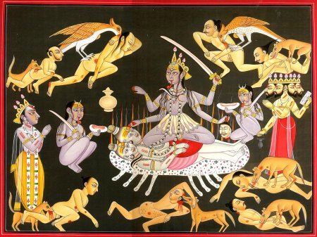 Богиня древней индии кали