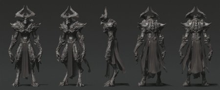 Демон zbrush