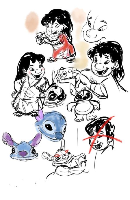 Лило и стич скетч