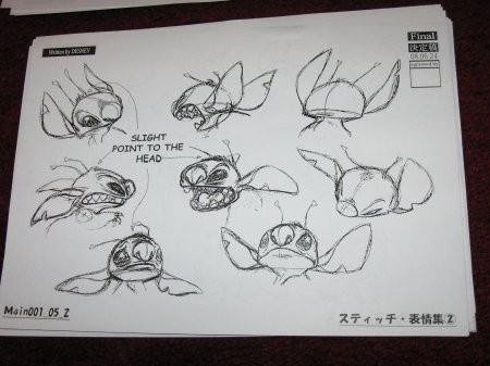 Стич карандашом