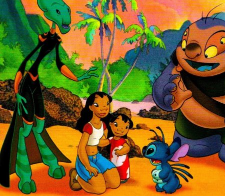 Лило и стич приключения стича