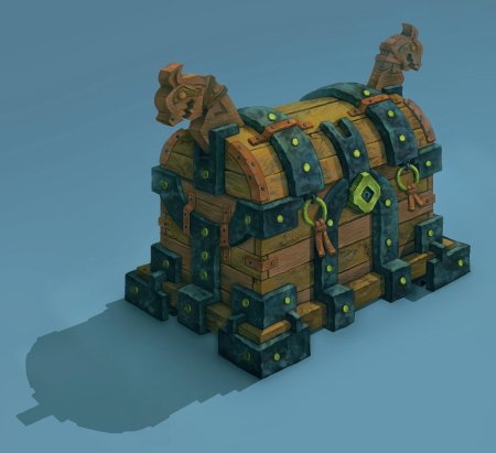 Frostivus treasure chest