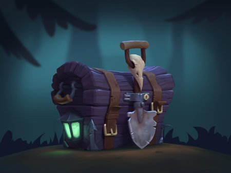 Сундук концепт арт