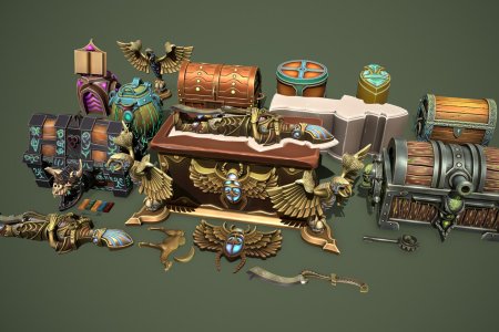 Magic chest d model