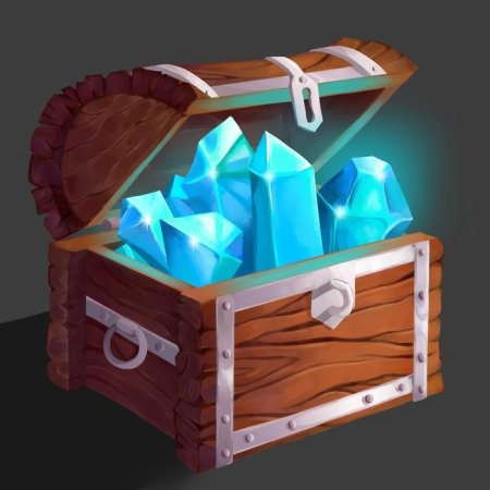 Сундук с кристаллами