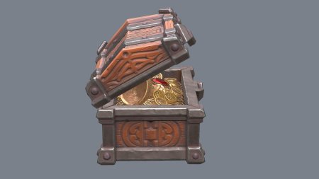 Открытый сундук