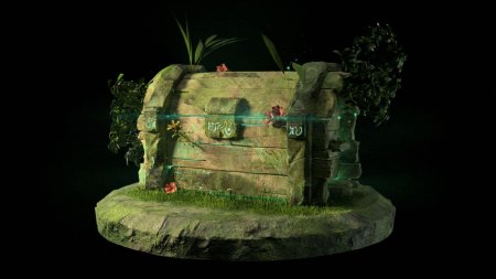 Деревянный сундук