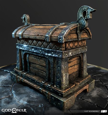 Средневековый сундук